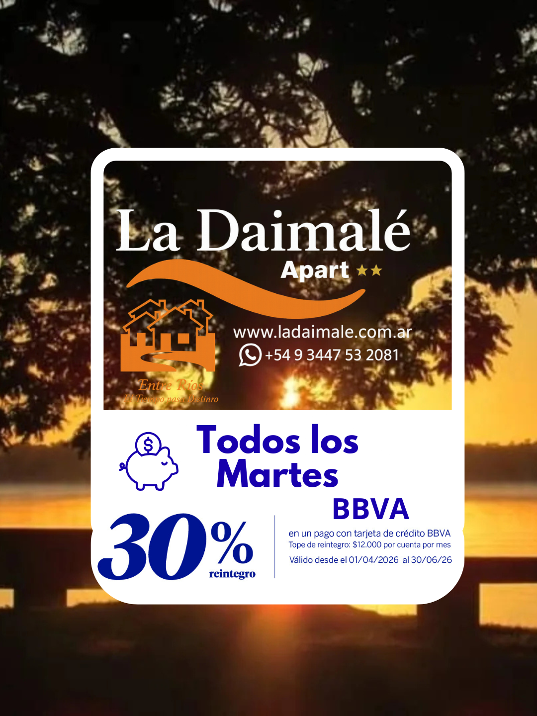Promo BBVA Martes Tarjeta de Credito 30% descuento los martes con BBVA